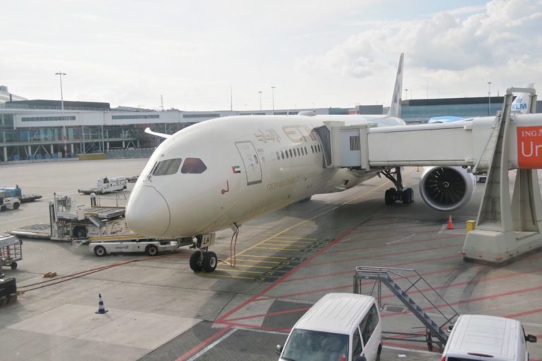 Etihad Boeing 787-9 Dreamliner Amsterdam