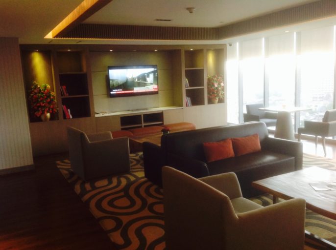 Executive Lounge, Jakarta, Hilton, Zitplaatsen