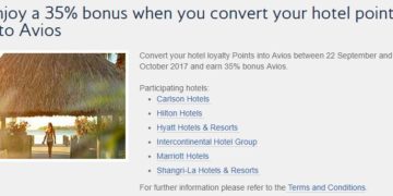 35% bonus avios