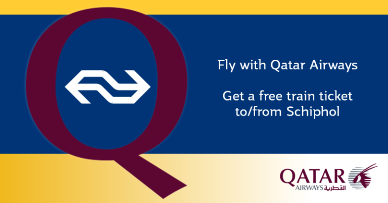 treinkaartje bij Qatar AIrways