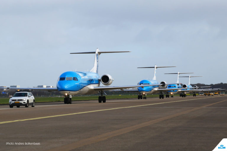 KLM Fokker 70