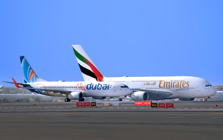 Emirates en Flydubai