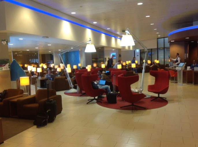 KLM, crown lounge