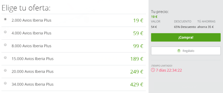 avios via groupon