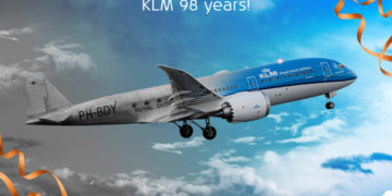 KLM viert verjaardag