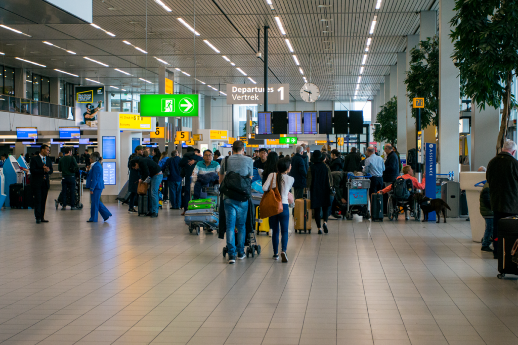 schiphol vertrekhal