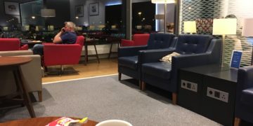 British Airways, lounge, Amsterdam, Schiphol