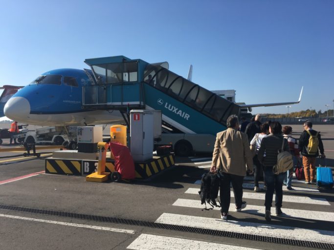 KLM, Luxemburg, Amsterdam, Flying blue