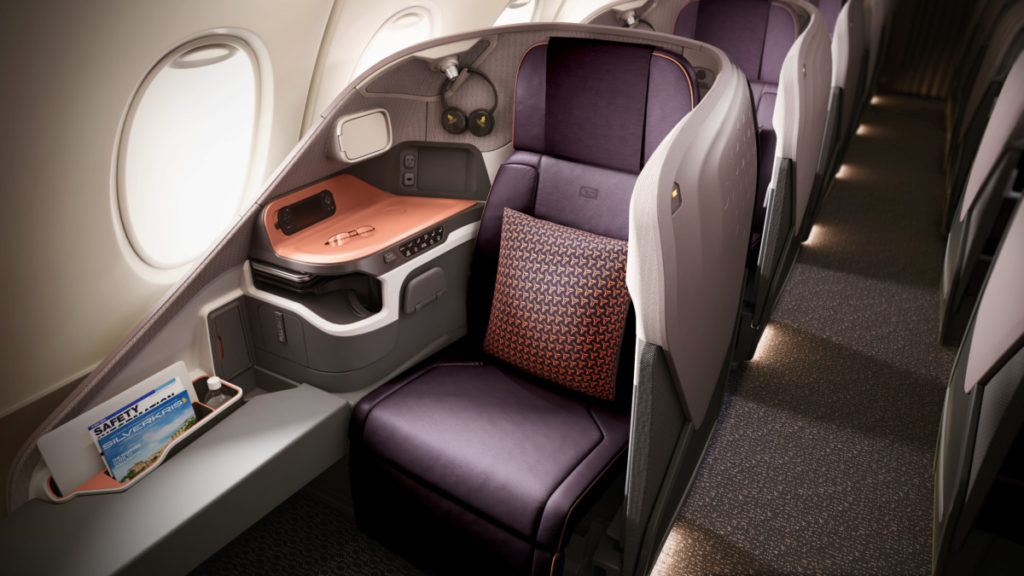 Singapore Airlines new Business Class