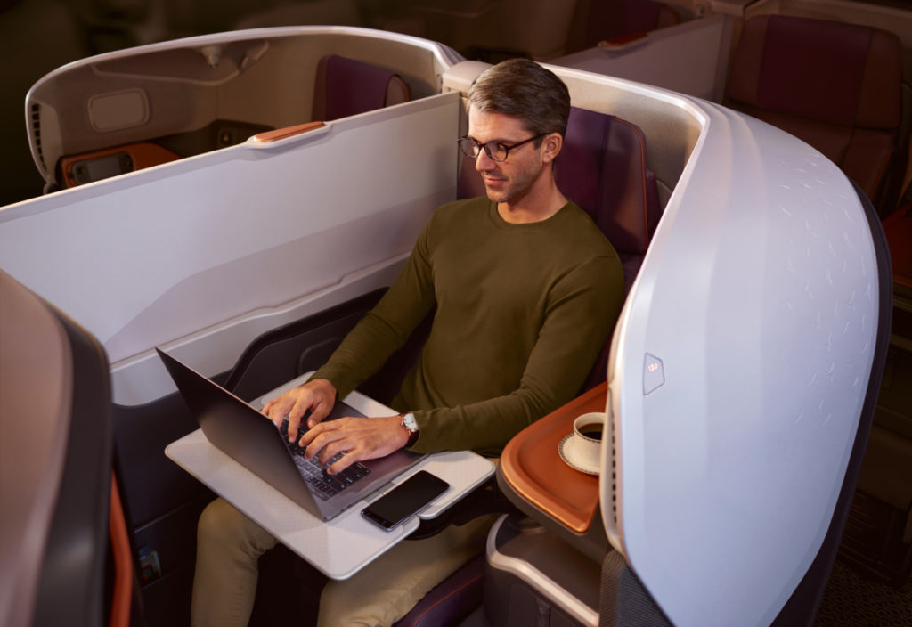 Singapore Airlines new Business Class