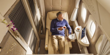 Emirates first class suite boeing 777