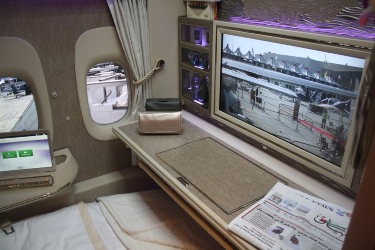 Emirates first class suite Boeing 777