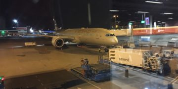 Etihad Economy Class 787 Dreamliner Amsterdam