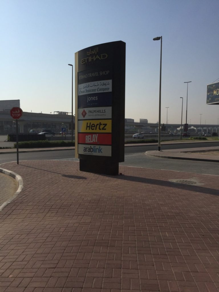 Etihad bus shuttle Abu Dhabi Dubai