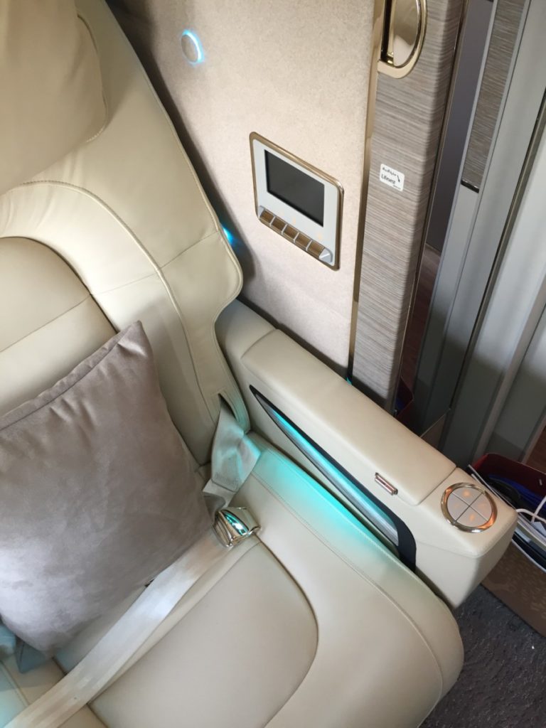 Emirates first class suite Boeing 777