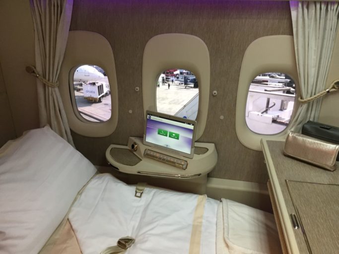 Emirates first class suite Boeing 777