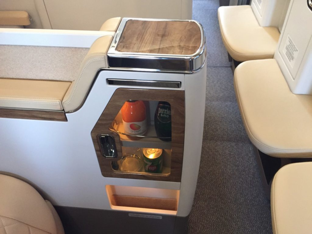 nieuwe Emirates Business Class