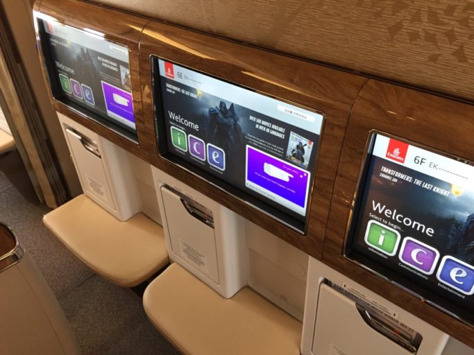 nieuwe Emirates Business Class