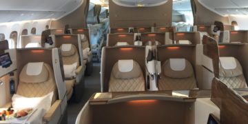 nieuwe Emirates Business Class