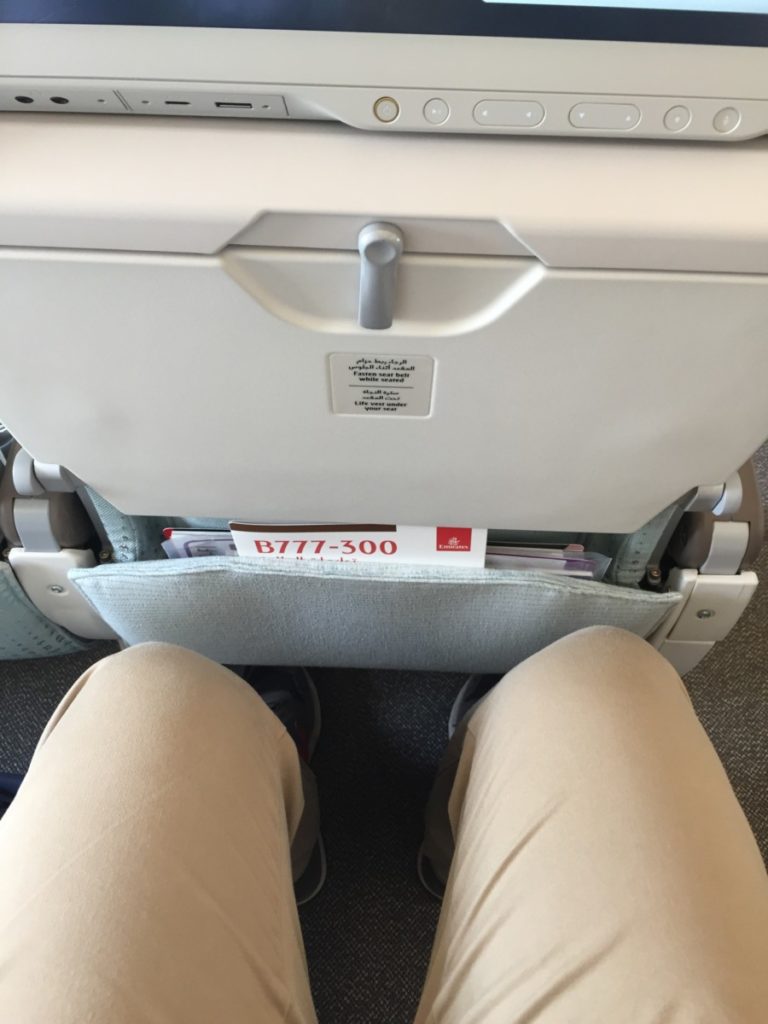 nieuwe Emirates Economy Class