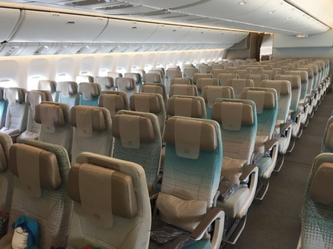 nieuwe Emirates Economy Class