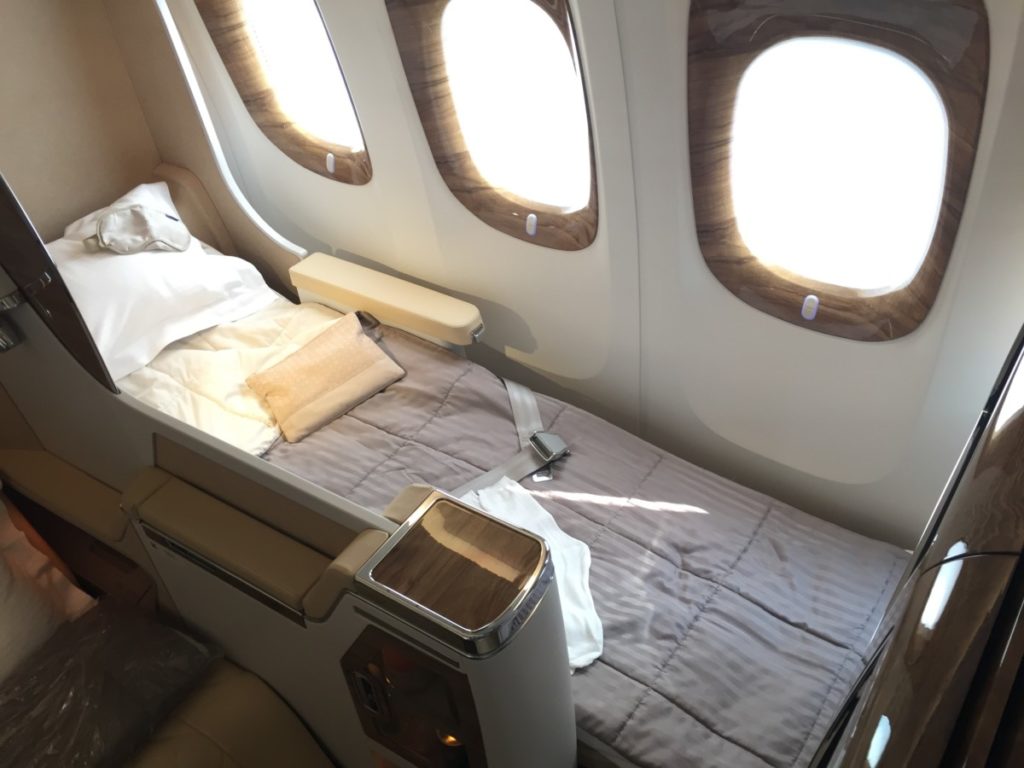 nieuwe Emirates Business Class