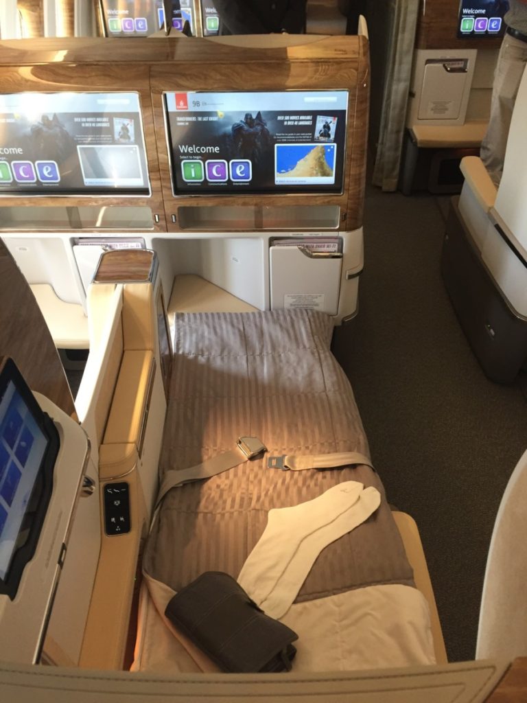 nieuwe Emirates Business Class