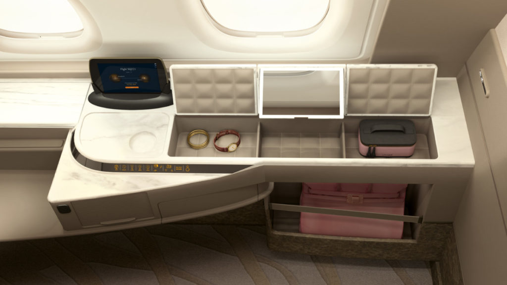 Singapore Airlines new First Suites Class