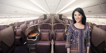 Singapore Airlines new Business Class