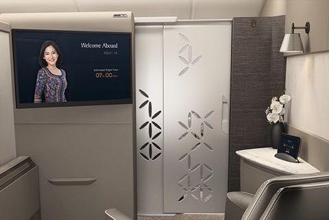 Singapore Airlines new First Suites Class