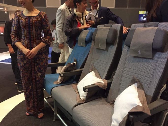 Singapore Airlines new Economy Class