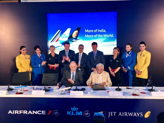 Jet Airways KLM joint venture