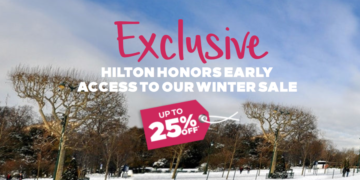 hilton winter sale