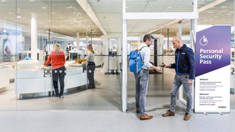 Schiphol personal security pass