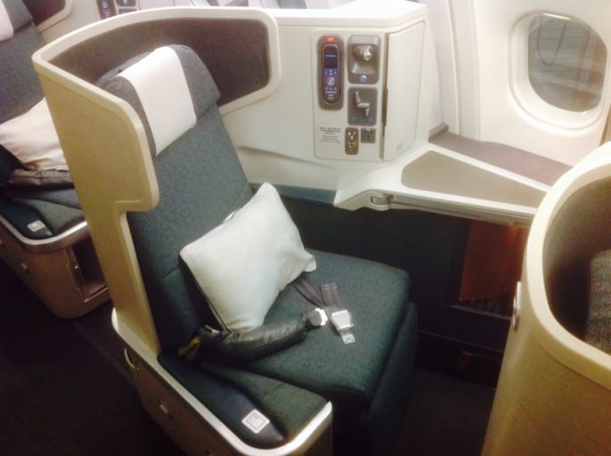 cathay pacific, business class, a330, Azië