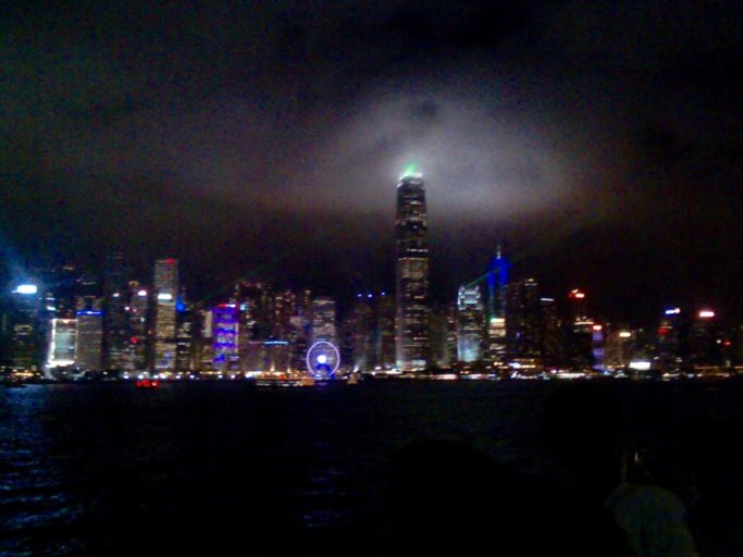 skyline, Hong Kong island