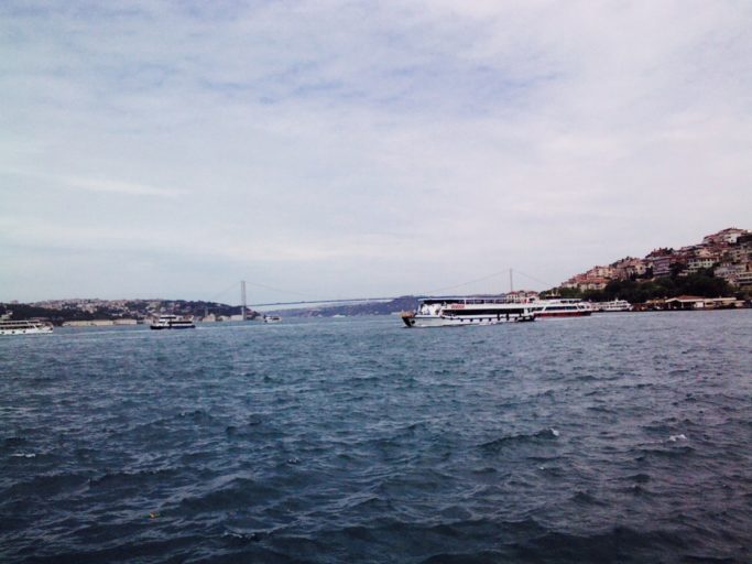 istanbul. bosporus, aziatische deel, rivier