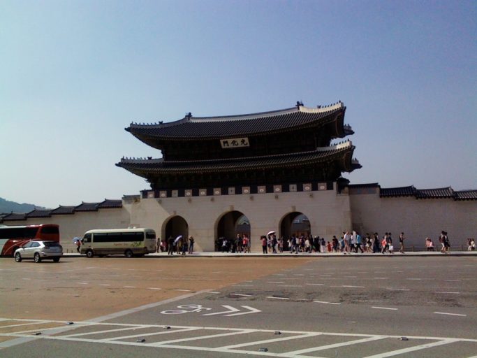 paleis, Gyengbok-Gung, seoul