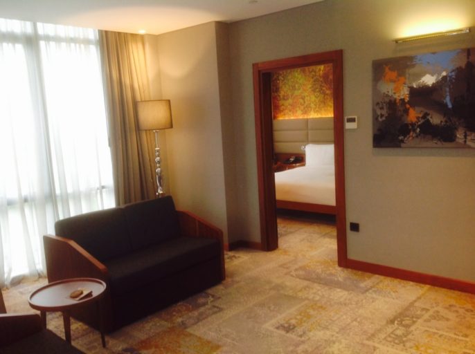 Istanbul, hilton, suite