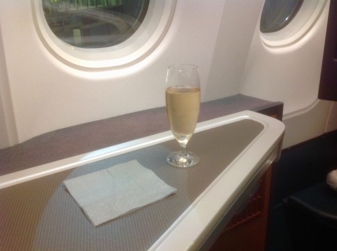 cathay pacific, business class, a330, Dubai, Hong Kong