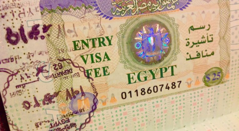 Visum egypte bij aankomst 2019