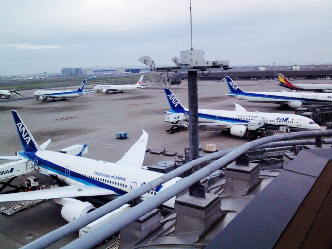 ANA, tokyo-haneda, panorama