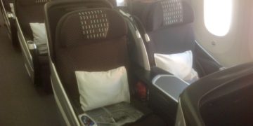 business class, japan airlines, 787-800