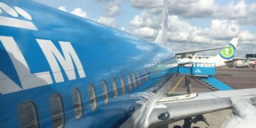 KLM toestel