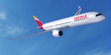 Iberia A350 toestel