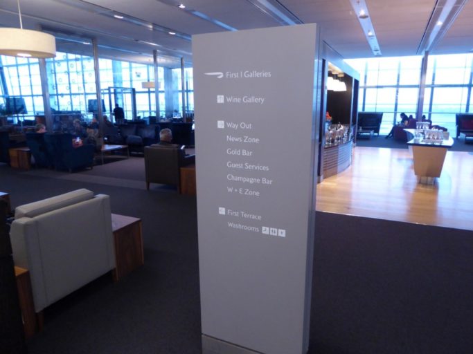 galleries first class lounge