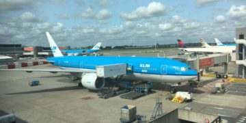 Schiphol verzuipt