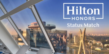 hilton honors status match