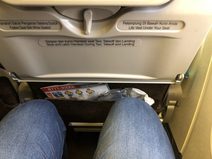 Review: Garuda Indonesia Economy Class to Jakarta - InsideFlyer UK