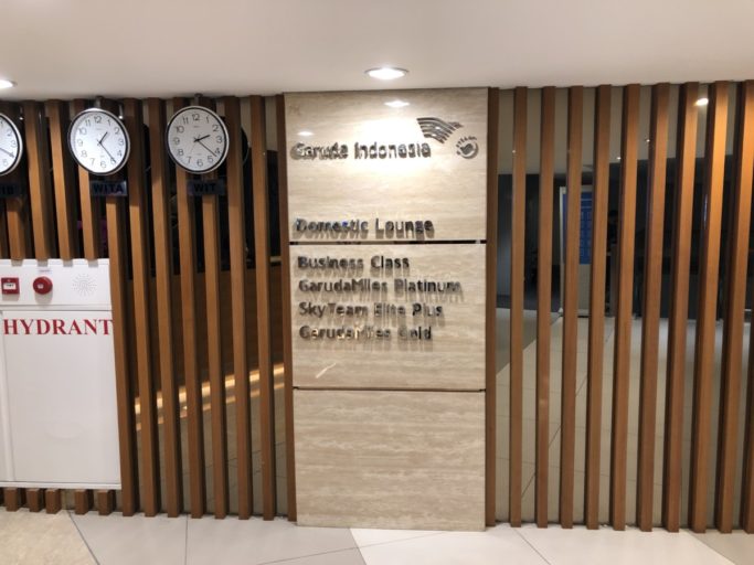 Garuda Indonesia Domestic Business Class Lounge Jakarta